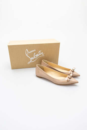 Christian Louboutin Pointy Nodo Flat