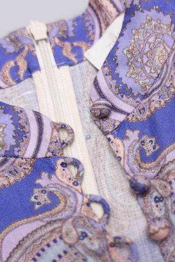 Zimmermann Maxine Long Sleeve Mini Dress