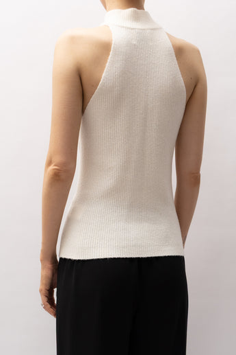 Anine Bing Ribbed Turtle Neck Top