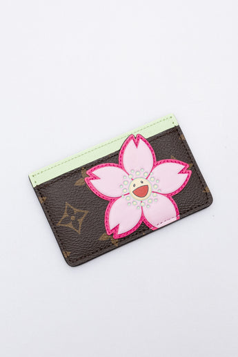 Louis Vuitton X Takashi Murakami Cherry Blossom Card Holder