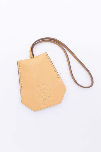 Hermes Leather Clochette Cles Keychain