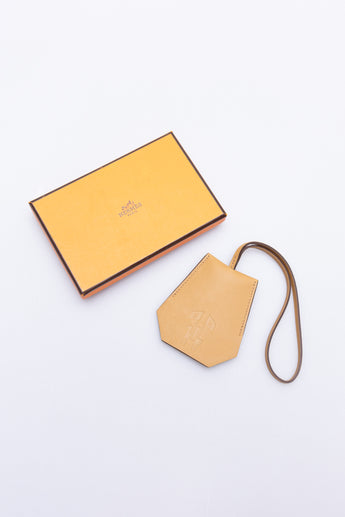 Hermes Leather Clochette Cles Keychain