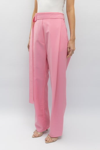 Ellery Kool Aid Man Style Pleat Pant Pink