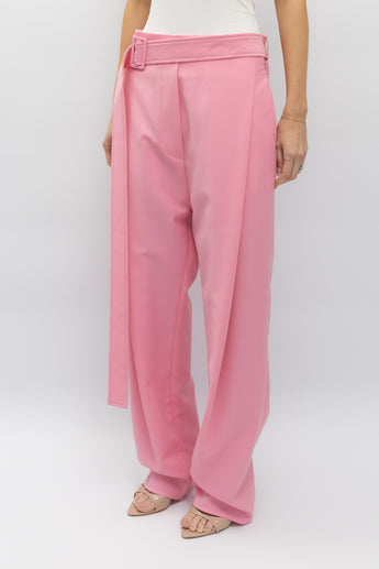 Ellery Kool Aid Man Style Pleat Pant Pink