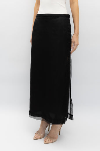 Gucci Silk Organza Skirt