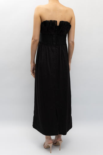 Aje Whisper Knot Waist Midi Dress