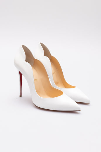 Christian Louboutin Hot Chick 100mm Pumps White