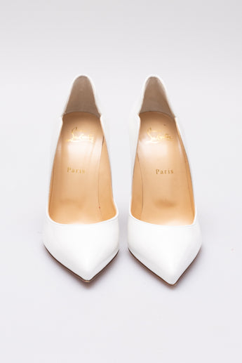 Christian Louboutin Hot Chick 100mm Pumps White