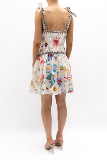 Camilla Living in Colour Tie Short Dress