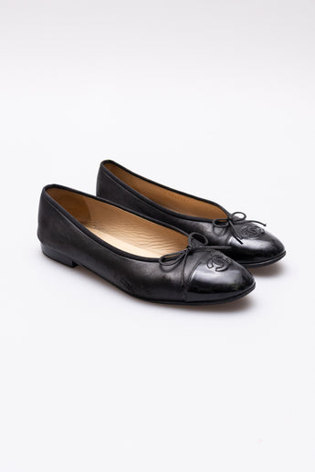 Chanel Ballet Flats Black