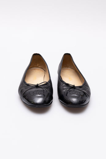 Chanel Ballet Flats Black