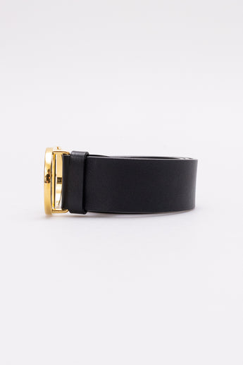 Dior Montaigne Buckle Belt Black