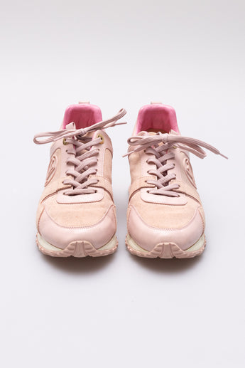 Louis Vuitton Run Away Sneakers Pink