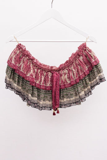 Zimmermann Amari Tiered Crop and Skirt
