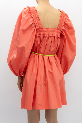 Zimmermann Nina Smocked Mini Dress