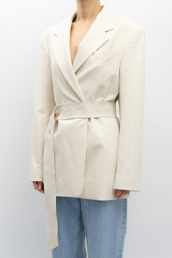 Camilla and Marc Floris Blazer Cream