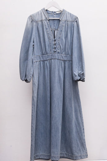 Zimmermann Indra Denim Midi Dress