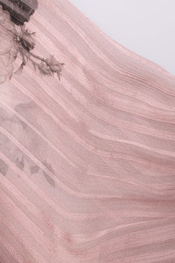 Lover Daydream Silk Midi Dress Pale Mauve