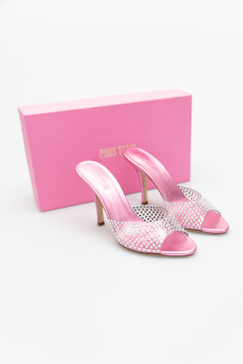 Paris Texas Holly Embellished PVC Heels