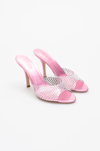 Paris Texas Holly Embellished PVC Heels
