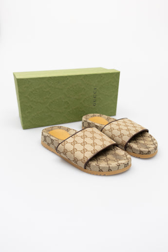 Gucci GG Men's Canvas Slide