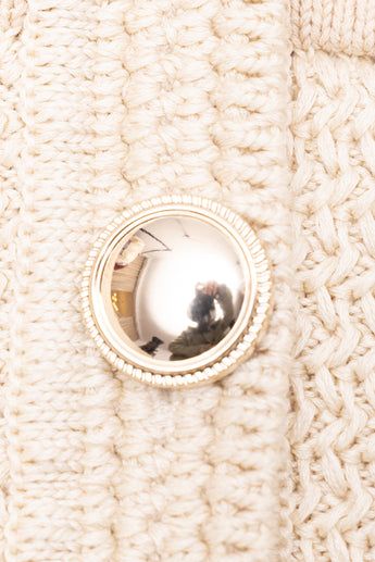 Ba&sh Val Cardigan Ecru