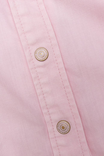 Zimmermann Button Down Blouse Pink