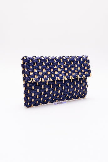 Zimmermann Woven Raffia Clutch Bag