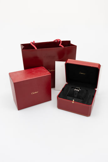 Cartier Tank Must Watch Alligator Leather Strap