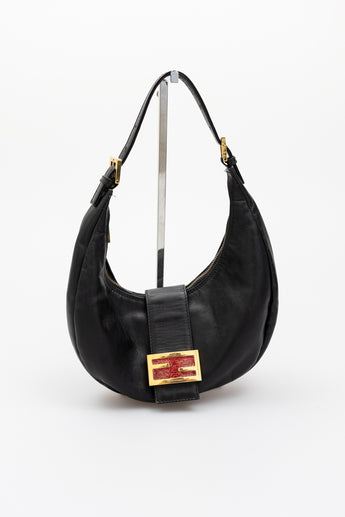 Fendi Vintage Croissant Shoulder Bag