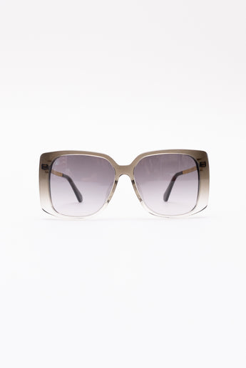 Louis Vuitton Square Sunglasses Grey Z1214E
