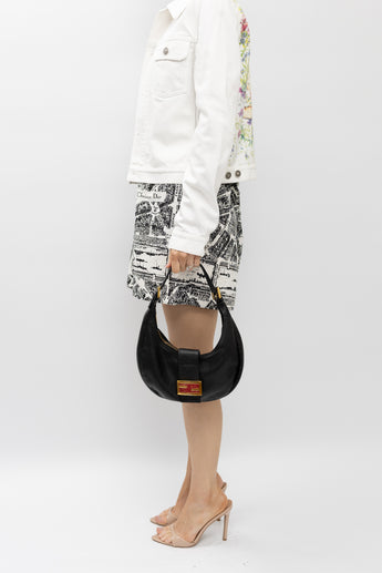 Fendi Vintage Croissant Shoulder Bag