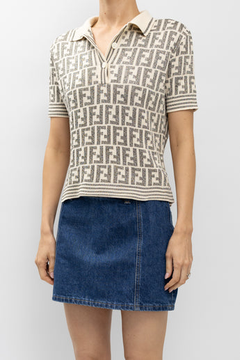 Fendi Vintage Polo Shirt