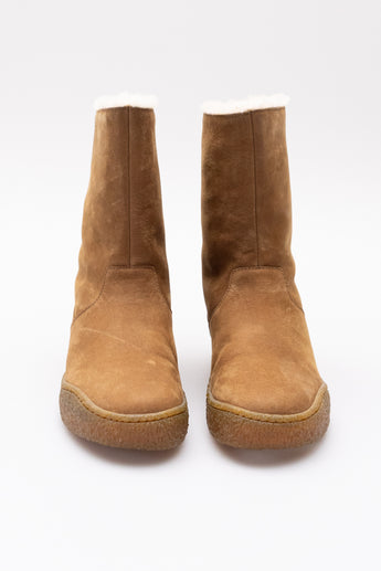 Camper Peu Terreno Nubuck Boots Brown