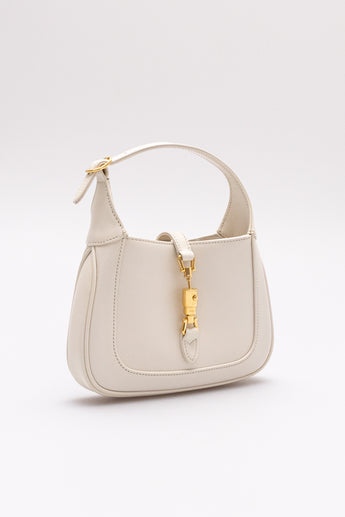 Gucci Jackie 1961 Mini Hobo Bag Off White