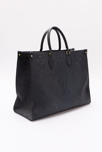 Louis Vuitton OnTheGo GM Bag Black