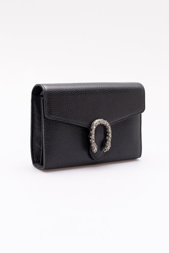 Gucci Dionysus Wallet on Chain Black