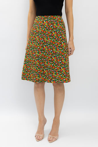 Versace Versus Floral Skirt