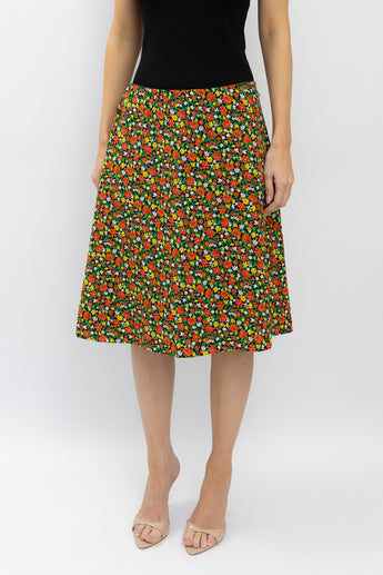 Versace Versus Floral Skirt
