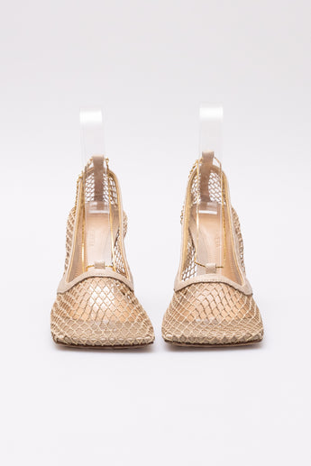 Bottega Veneta Mesh Chain Pumps