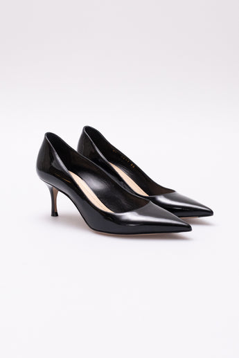 Dior Pointed-Toe Pumps Patent Black