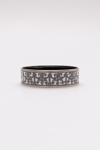 Hermes Wide Balcons du Guadalquivir Enamel Bracelet