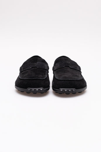 Hermes Lazy Loafer Black