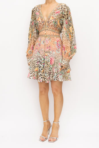 Camilla Queen Atlantis Button Front Frill Dress