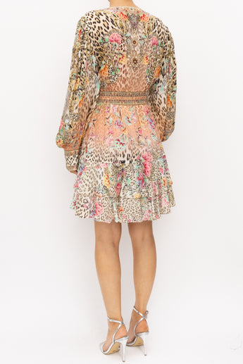 Camilla Queen Atlantis Button Front Frill Dress