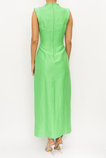 Alemais Dazzle Midi Dress Green