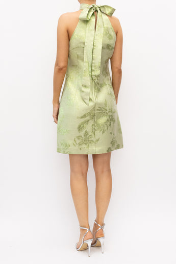 Scanlan Theodore Tinsel Floral Mini Dress