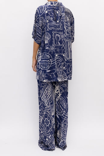 Shona Joy Blue Mer Silk Set