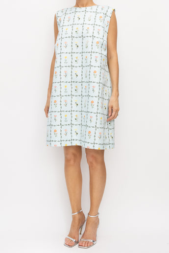 Palm Noosa Elle Mini Dress Calypso Tile Print