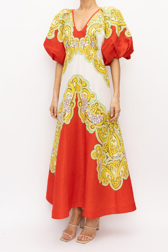 Alemais Sierra Midi Dress